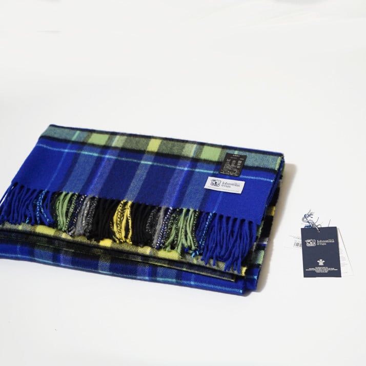 【希少】別注 johnstons ジョンストンズｘオーロラ カシミヤストール 内正規品・オーロラ別注・ジョンストンズ Johnstons カシミヤ 大判