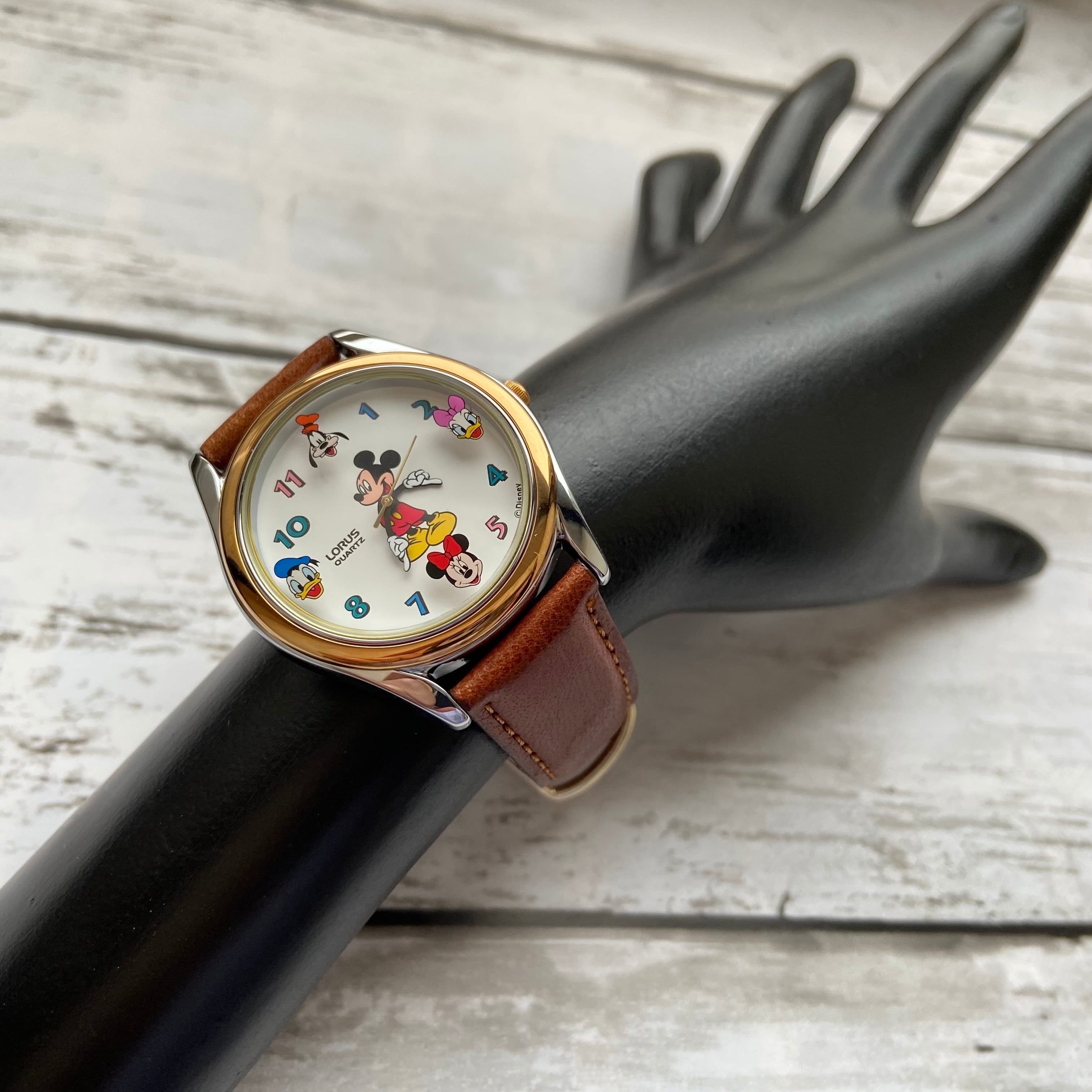 希少】90年代ヴィンテージ LORUS（SEIKO）ミッキーマウス 腕時計