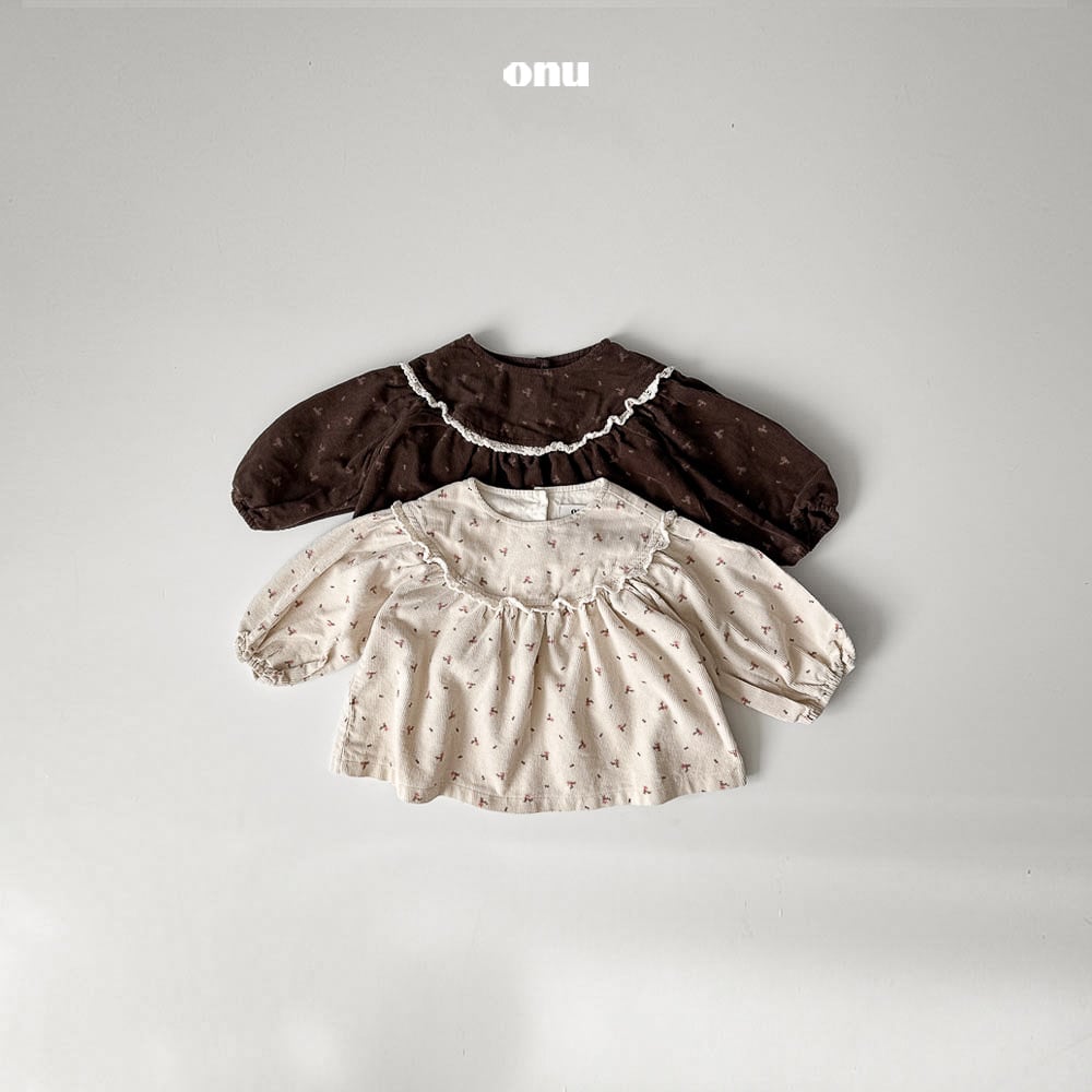 lace blouse【onu】※12月中旬発送予定