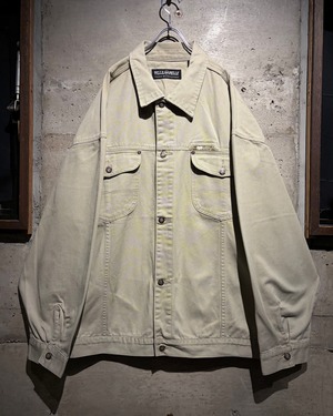 【Caka】“PELLE PELLE” Vintage Oversized Denim Jacket