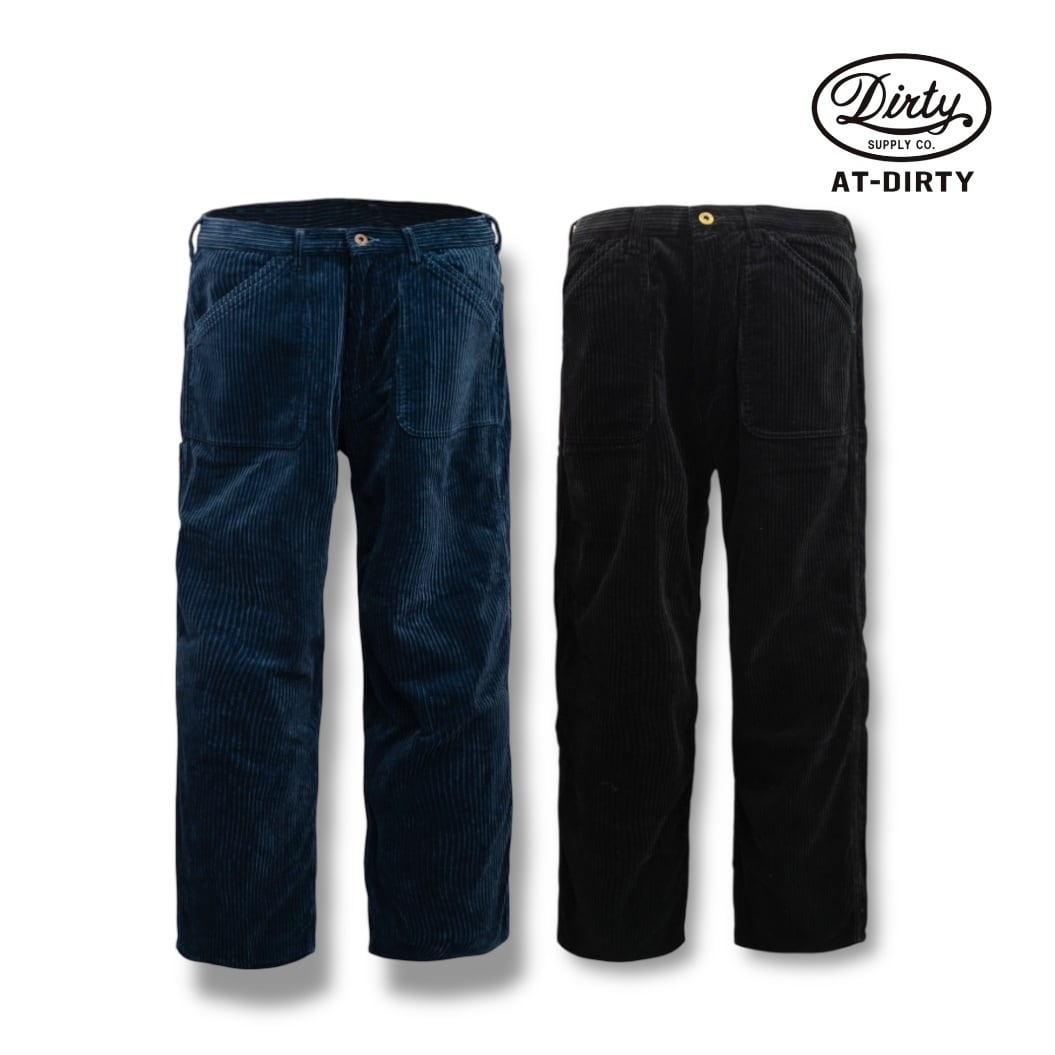 AT-DIRTY アットダーティ WORKERS PANTS CORDUROY コーデュロイパンツ