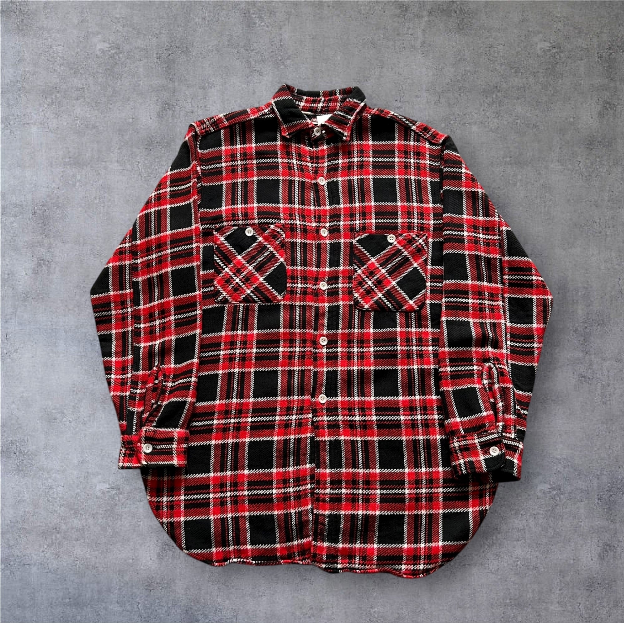 Special!! 1960s BIG YANK "マチ付き" Pile Flannel Shirt【高円寺店】