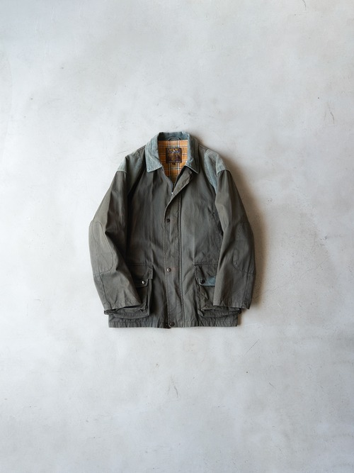 "ATLAS" '90s vintage Fine-count duck and corduroy jacket