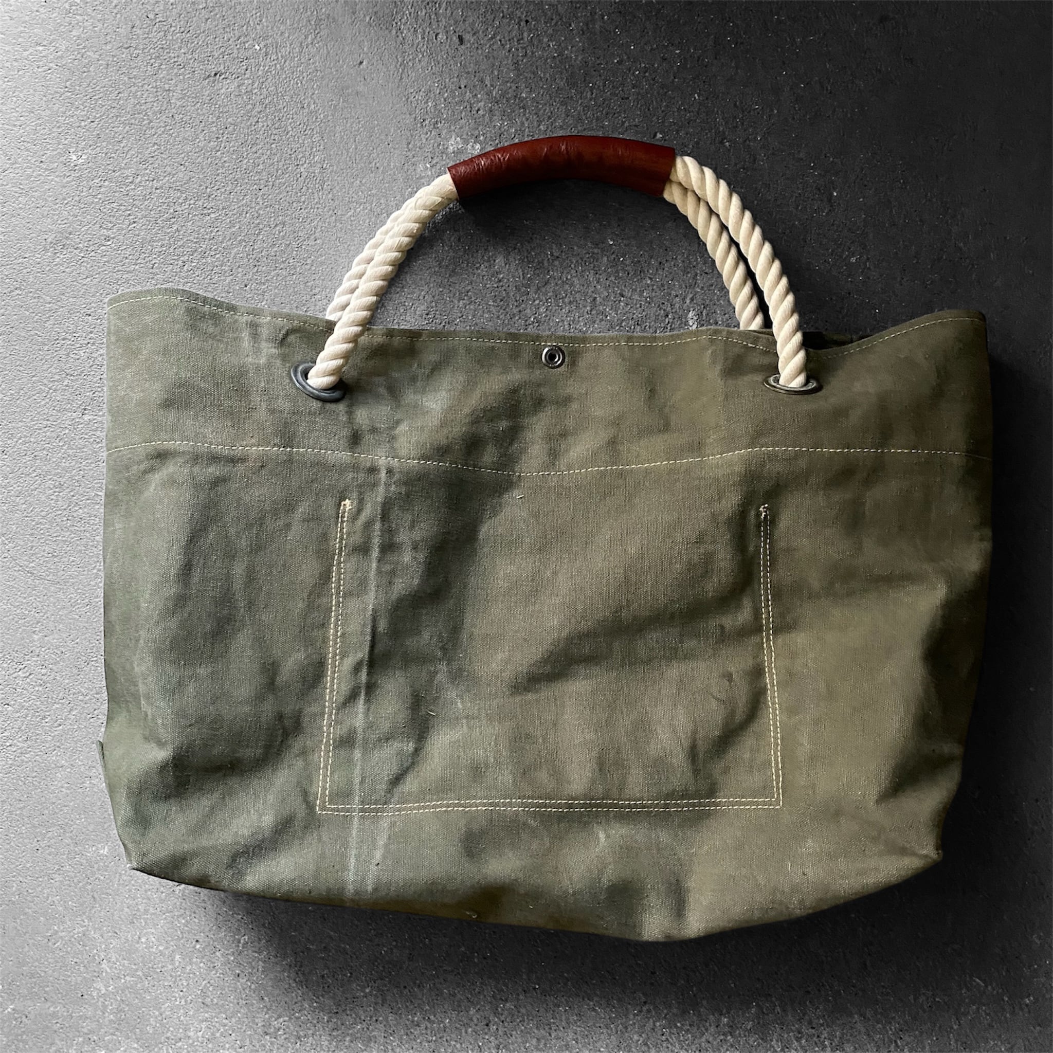40's U.S.MILITARY vintage tote bag | PPF vintage & remake