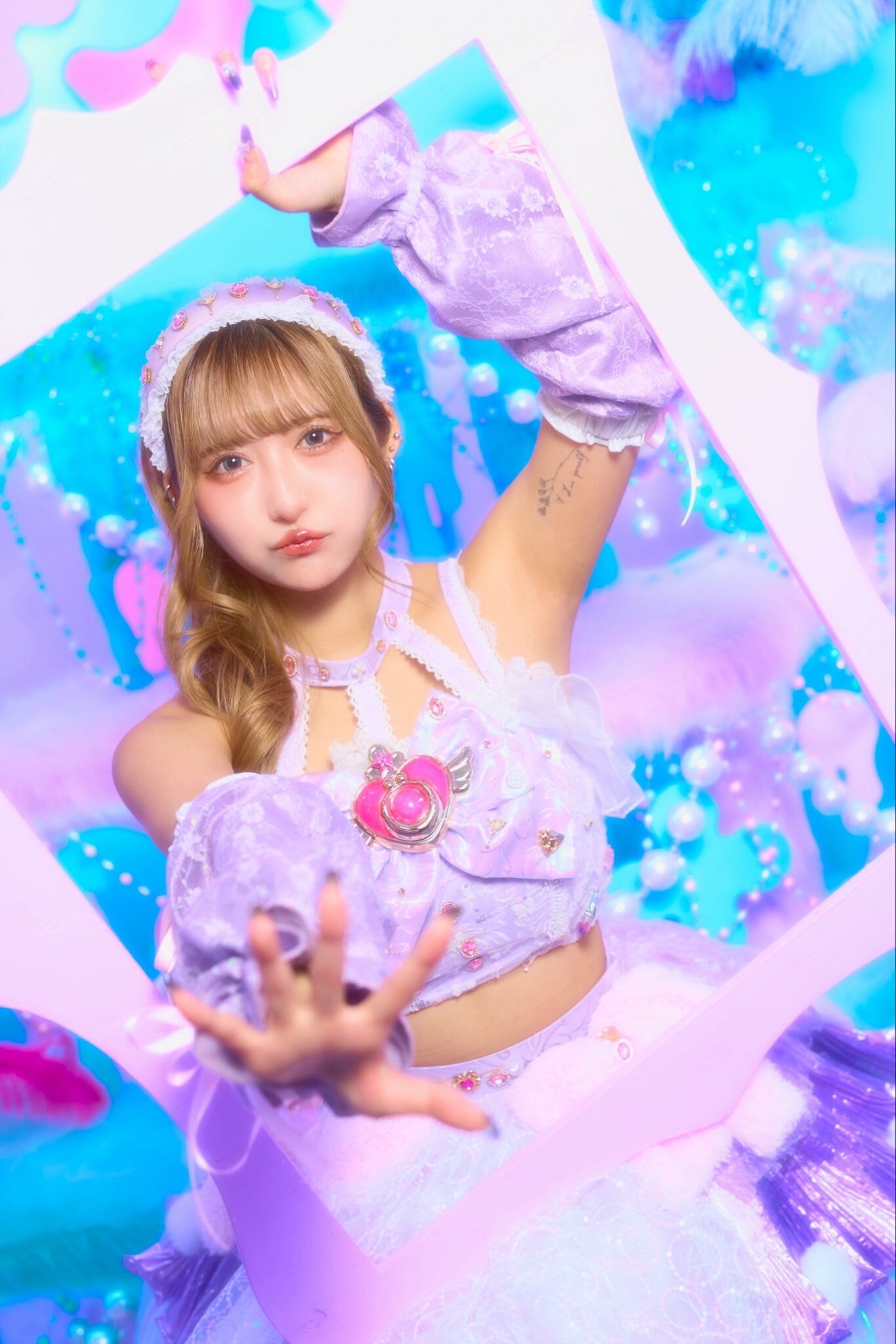 魔法少女】日南りとサイン&プチラクガキチェキ【オンライン限定