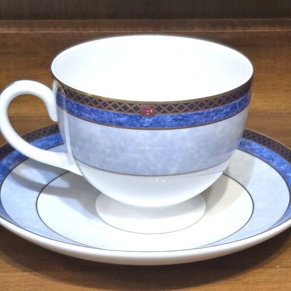 ウエッジウッド カップ＆ソーサー 2客セット バレンシア ブルー