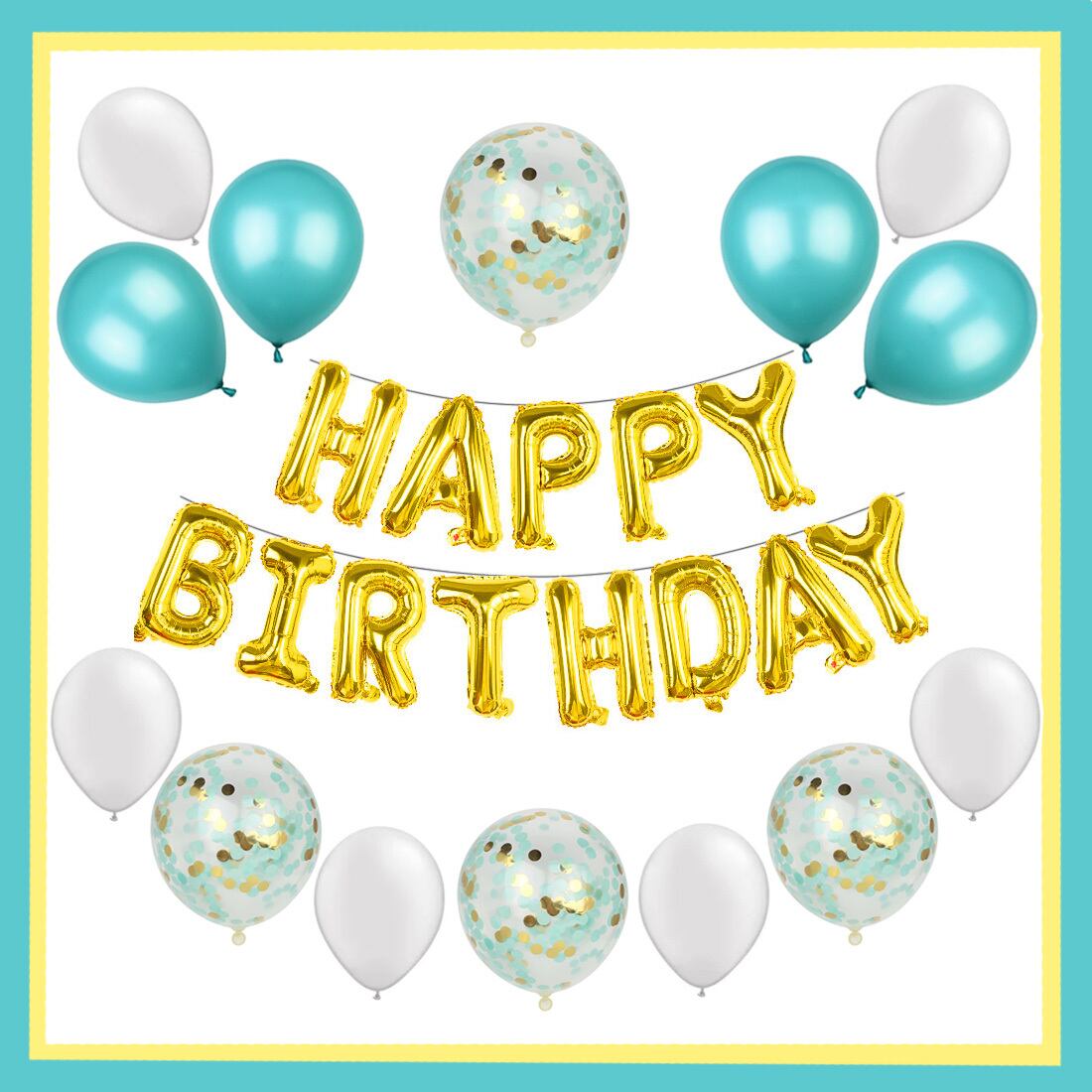 誕生日 飾り付け セット バルーン 風船 HAPPY BIRTHDAY 装飾 バースデー ガーランド バースデー パーティー 男女の子