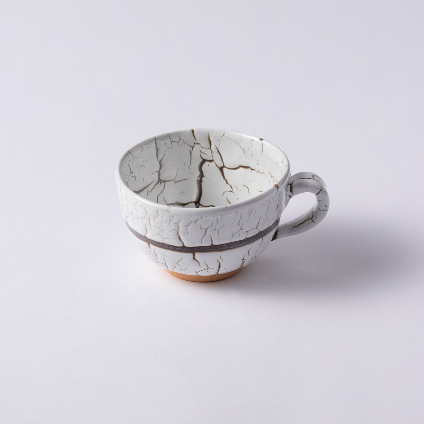 スープカップ 白 線(8cm)