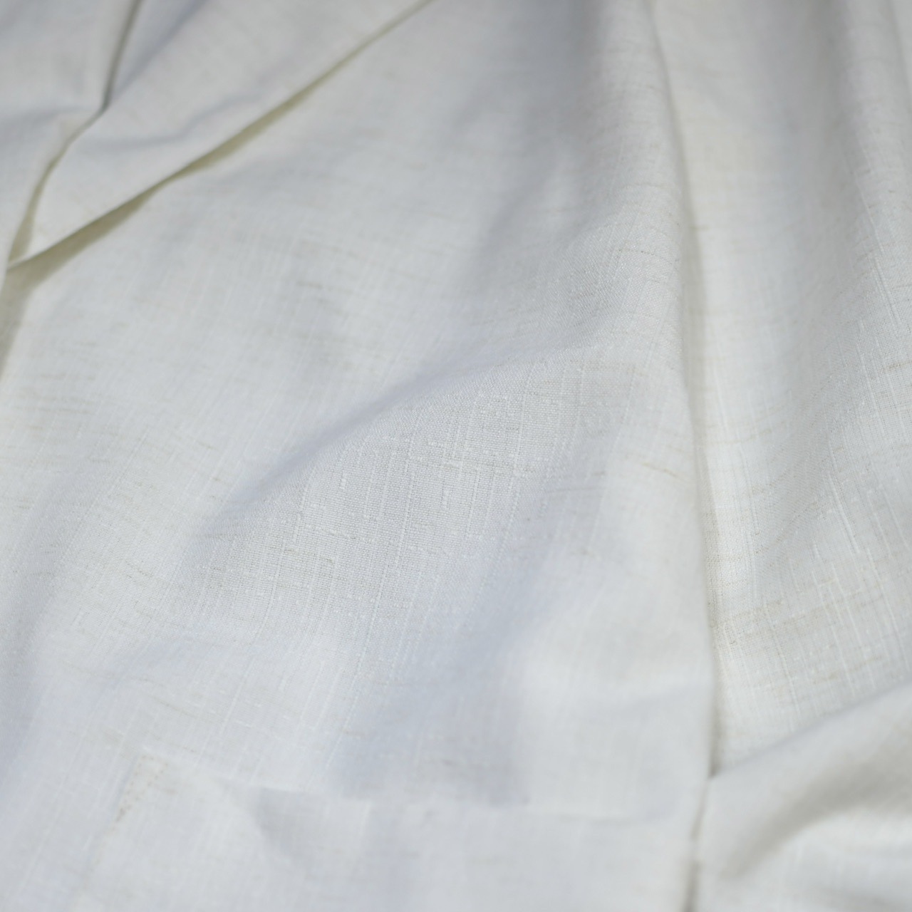 rayon linen blend easy tailored jacket white