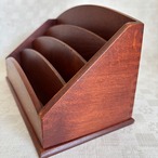 木製カードホルダー　レターラック　レタースタンド 19otf7