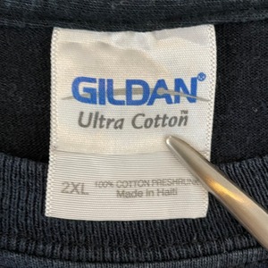 【GILDAN】企業系 企業ロゴ Tシャツ バックプリント 2XL ビッグサイズ US古着 アメリカ古着