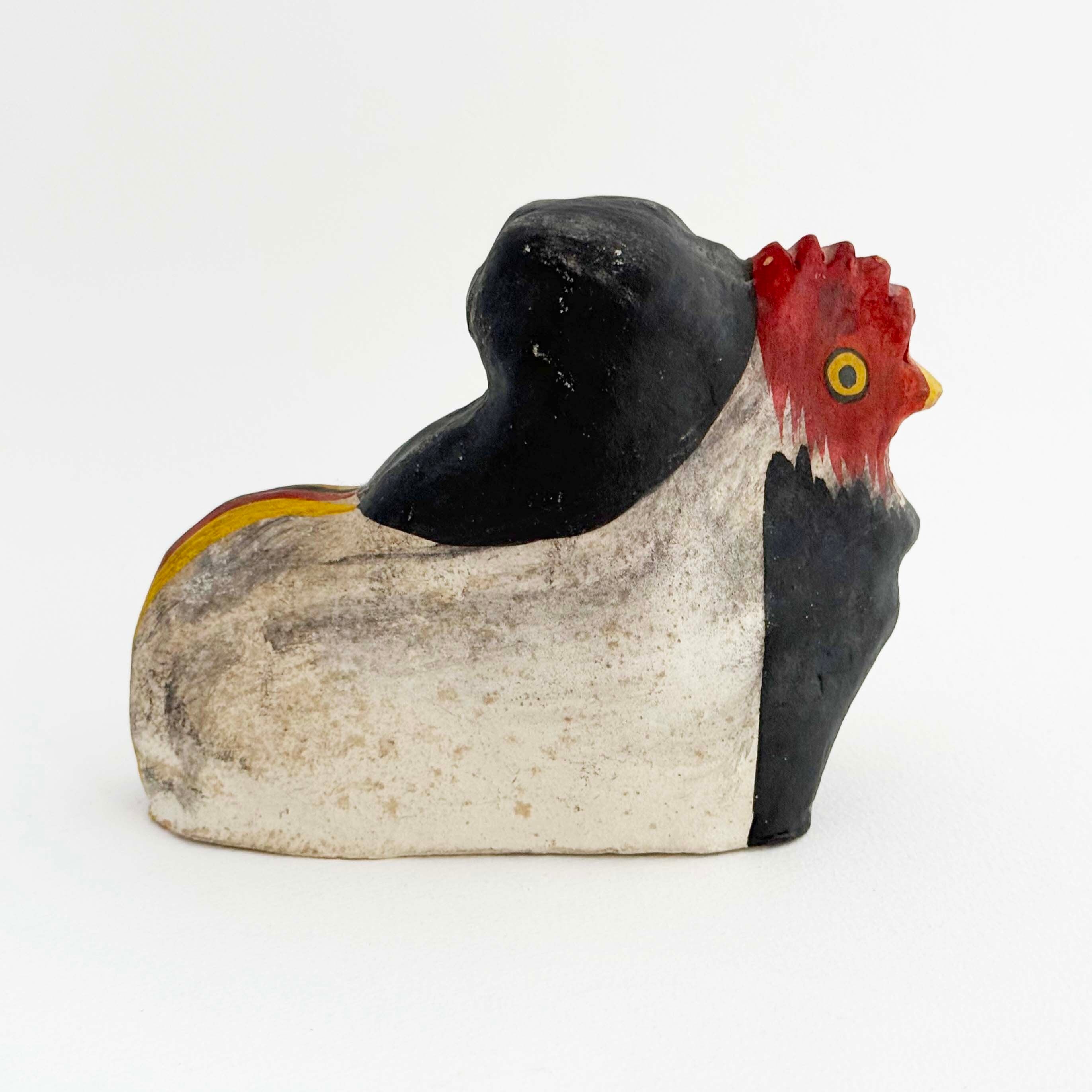 古賀人形 鶏抱き猿