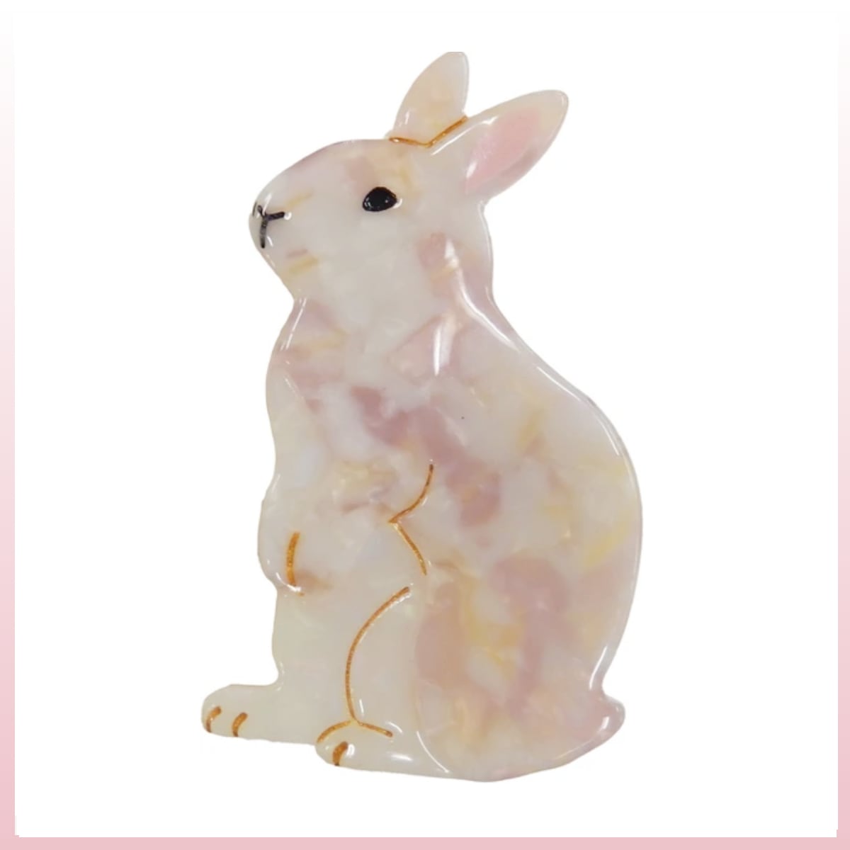 AQUA ヘアクリップ うさぎ | うさぎセレクトショップ森音