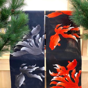浴衣 [ イカス＊キモノ セレクト ] “金魚”柄 反物