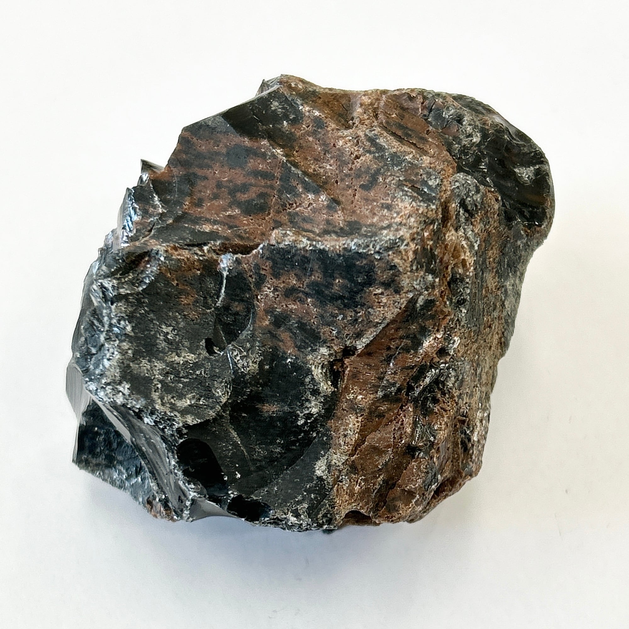 北海道紋別郡産】マホガニーオプシディアン195g♪火山ガラス♪原石