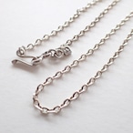 Oval Link Chain Necklace(M) (50cm)