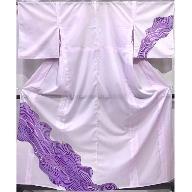 着物・絽・紫系地・No.200701-1596・梱包サイズ60