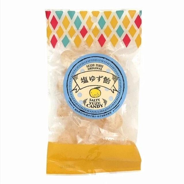 〈成城石井〉 塩ゆず飴 90g(約23粒)