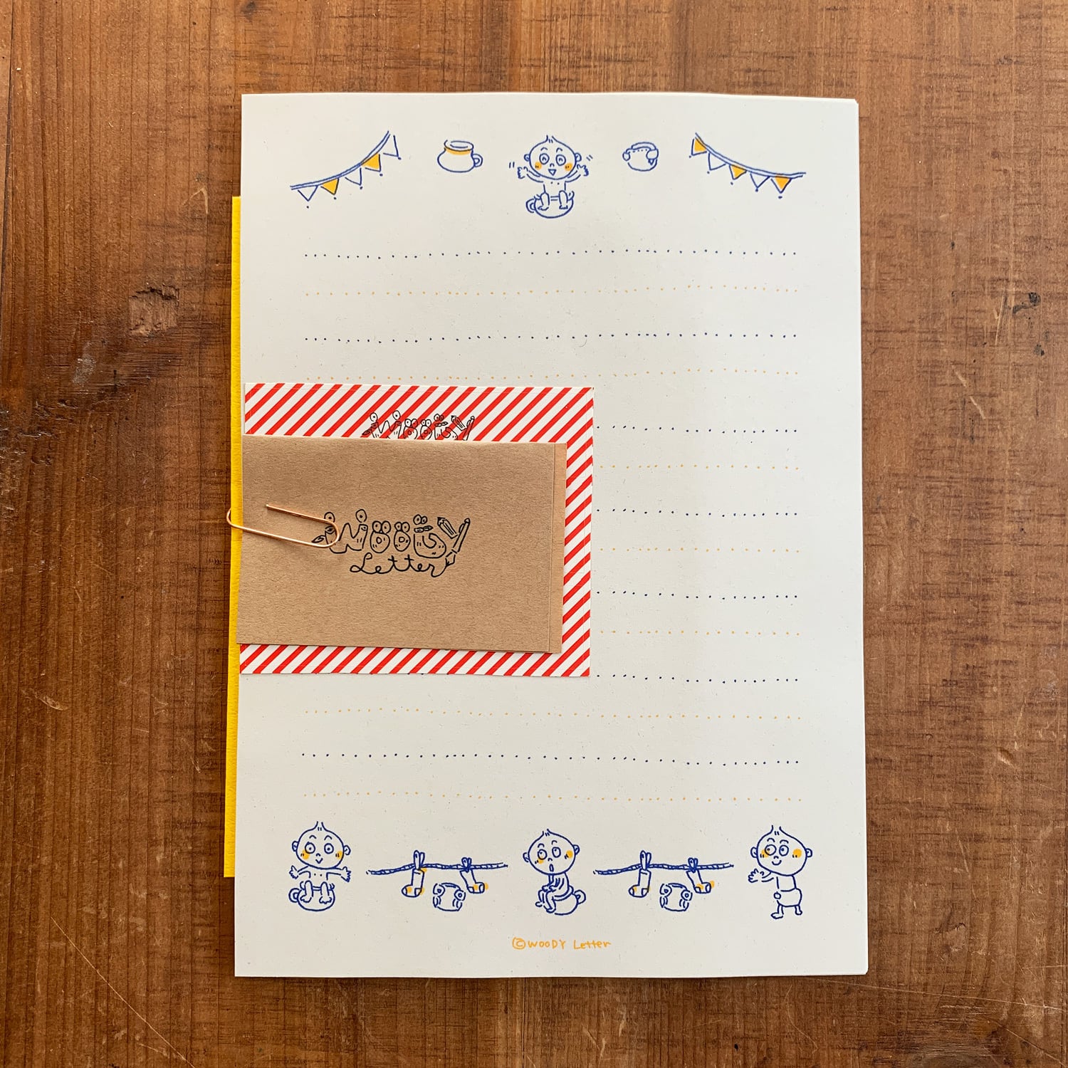 レターセット「お手紙」 | フリーペーパー「おむすび」オフィシャル