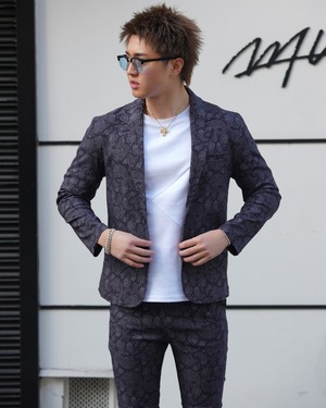 ORIGINAL PAISLEY JACKET BLACK【BEL25-001A】