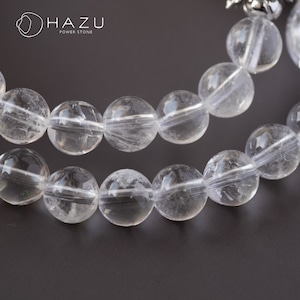 成長と強運を呼ぶ・九眼／龍眼の大天珠［九眼天珠・龍眼天珠／ホワイトアゲート／アイリスクォーツ／ヒマラヤ水晶］