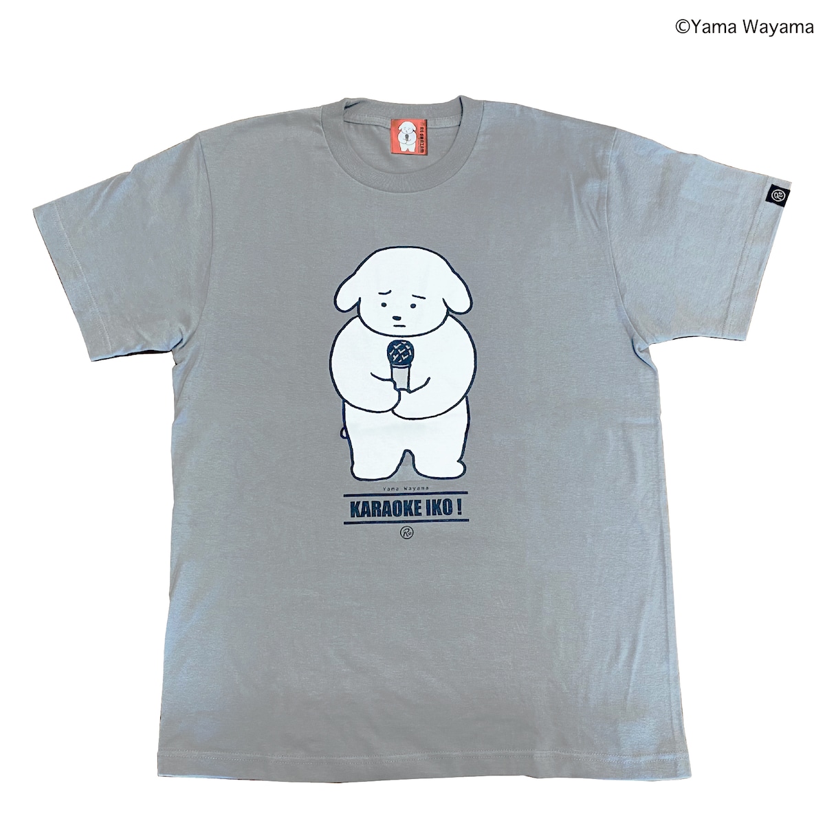 描き下ろし商品〈和山やま〉「カラオケ行こ! 」和山先生の犬 Tシャツ 