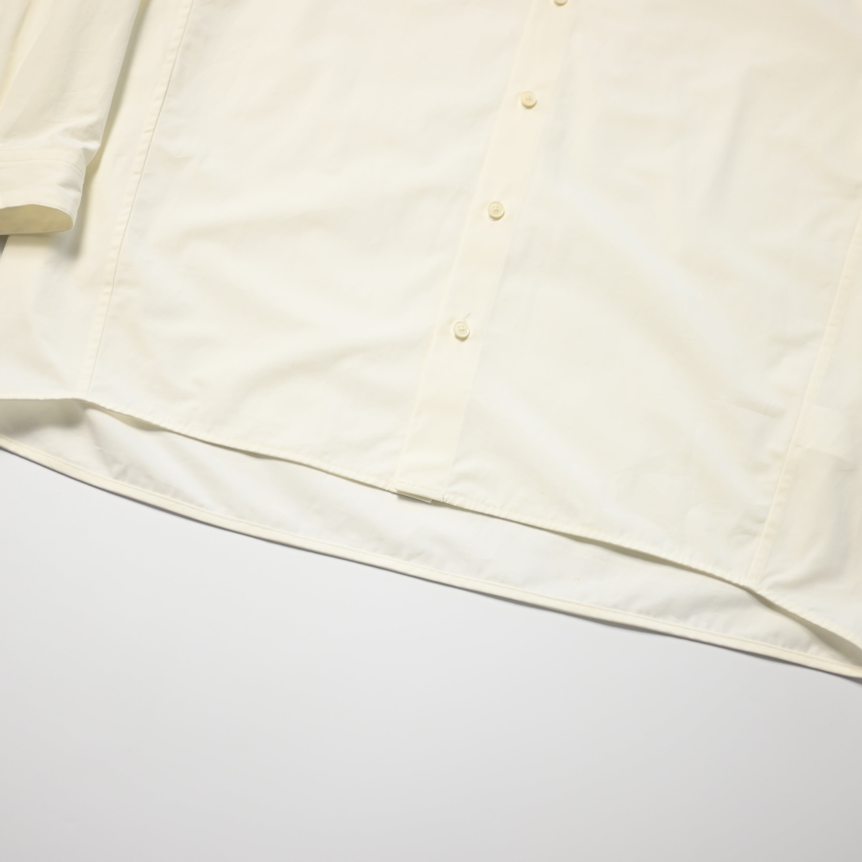 Nonnotte / Draping Open Collar Shirt Type A | GANKO