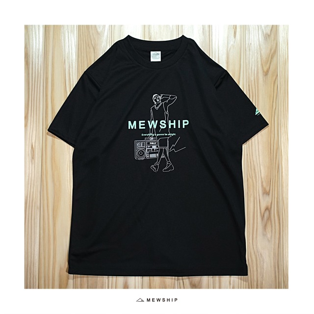 "HipHop Philly" S/S PL <Black×P.Green×White> - メイン画像