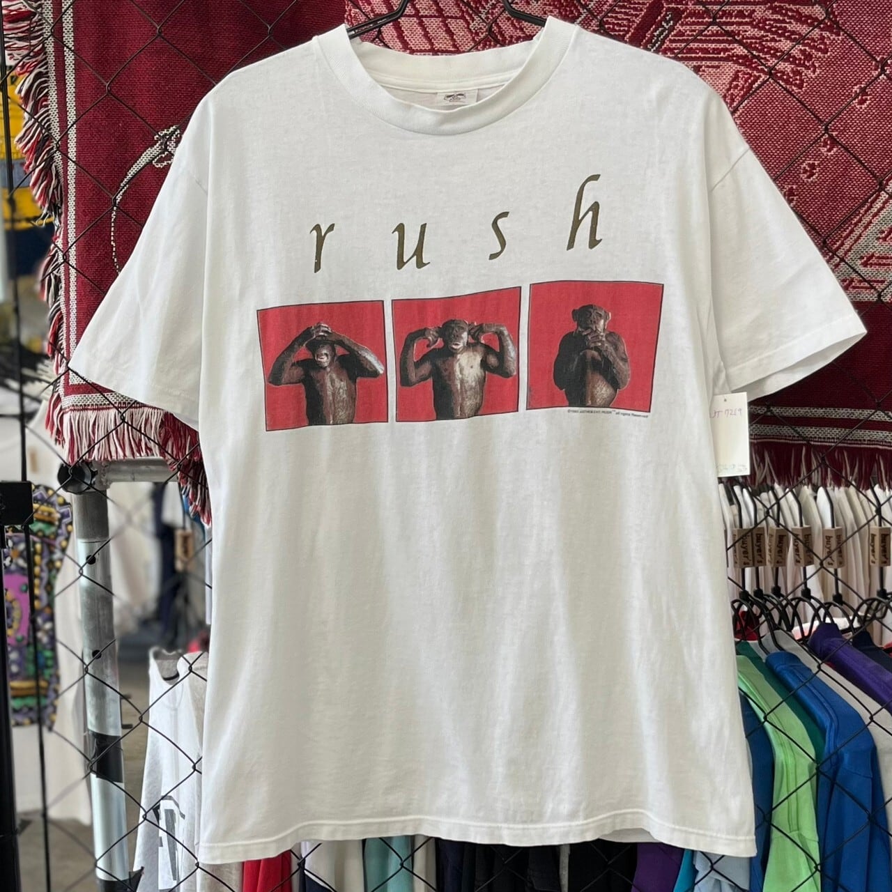 vintage rush ラッシュ tシャツ XL 90's