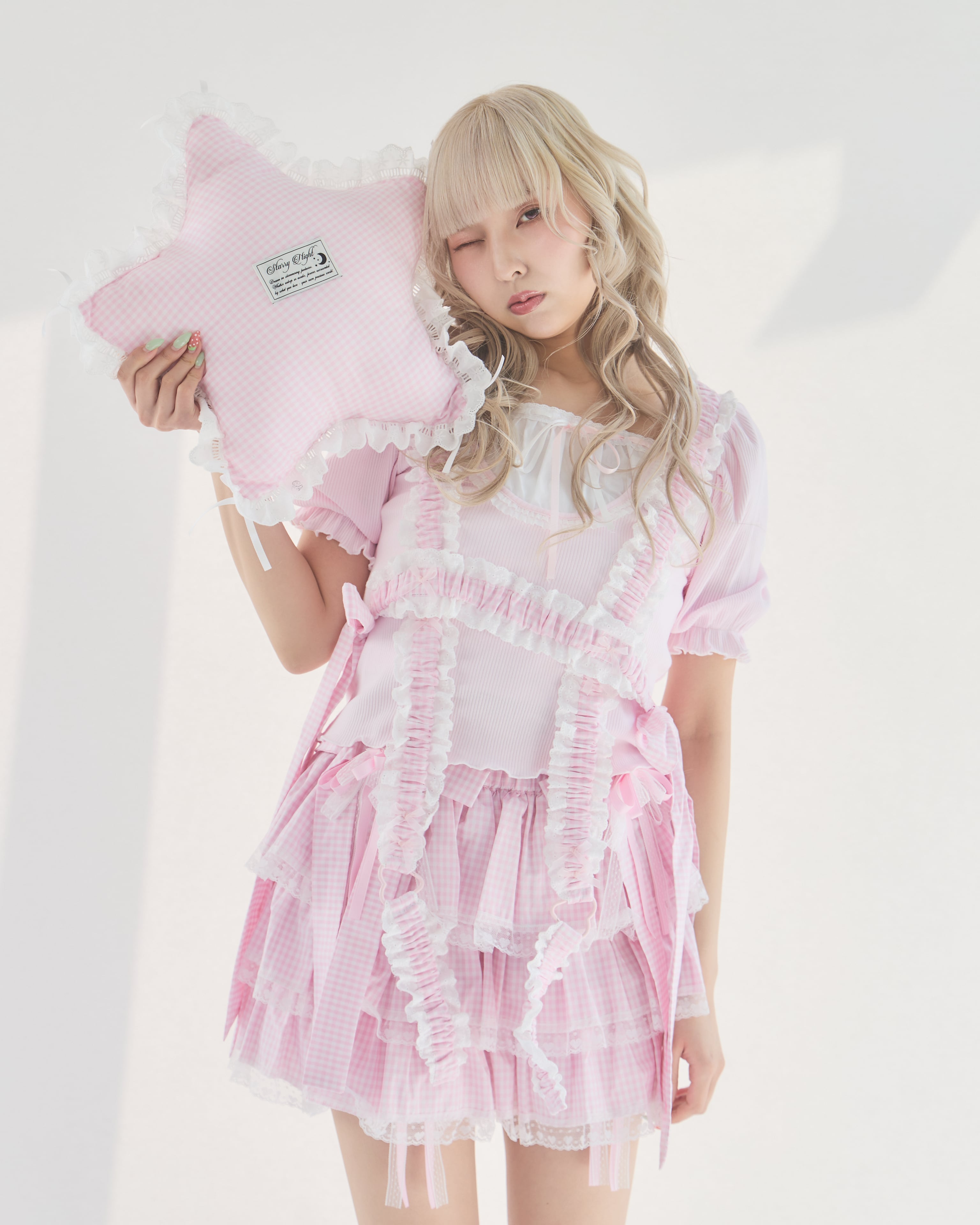 Starry⭐︎フリルレースリボンハーネス | lilLilly official webstore