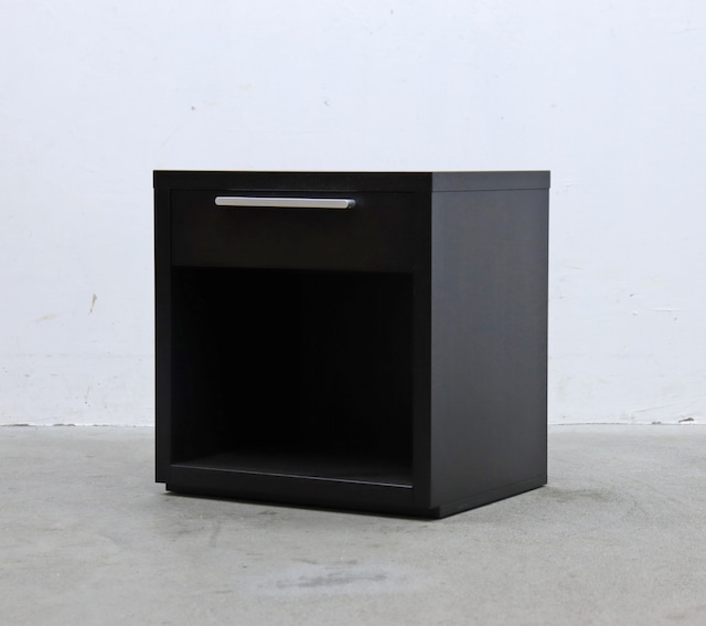 在庫2台 タモ材 モダン ナイトスタンド ベッドサイド キャビネット 収納 引き出し サイドテーブル