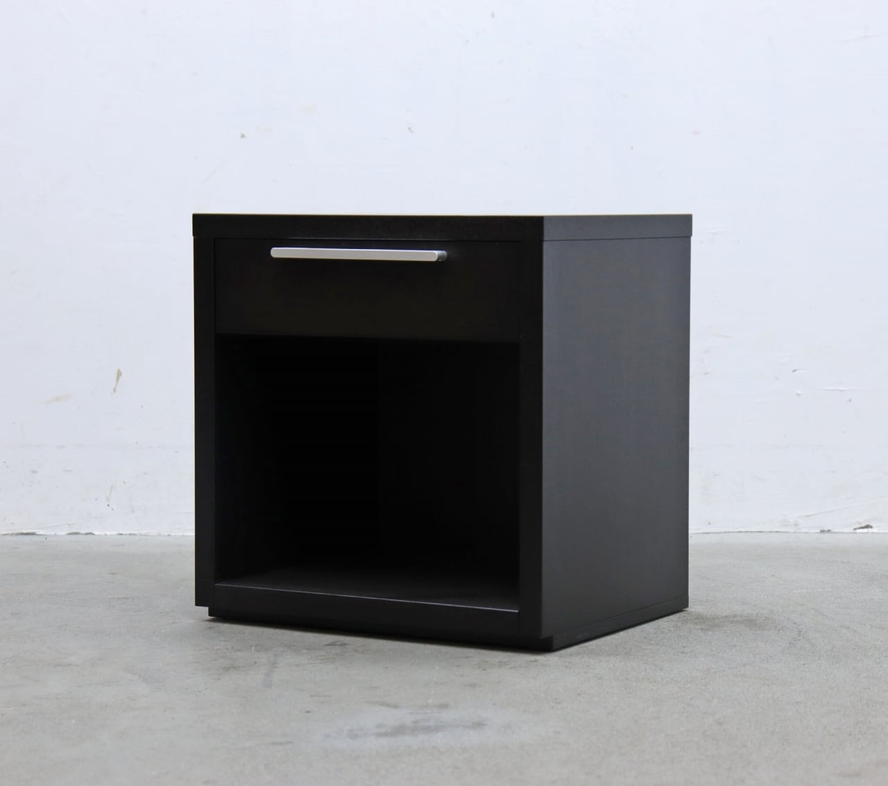 在庫2台 タモ材 モダン ナイトスタンド ベッドサイド キャビネット 収納 引き出し サイドテーブル