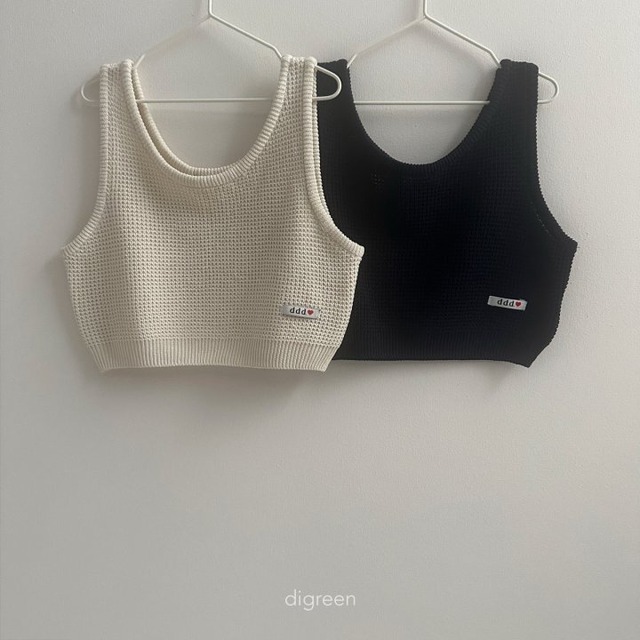 "ご予約" Flutter Knit Vest