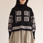 ASEEDONCLÖUD │ Memories pull on knit (black)