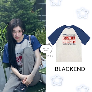 ★ITZY チェリョン 着用!!【CACTUSDONUTMARKET】Moment Raglan T-Shirt - Oatmeal