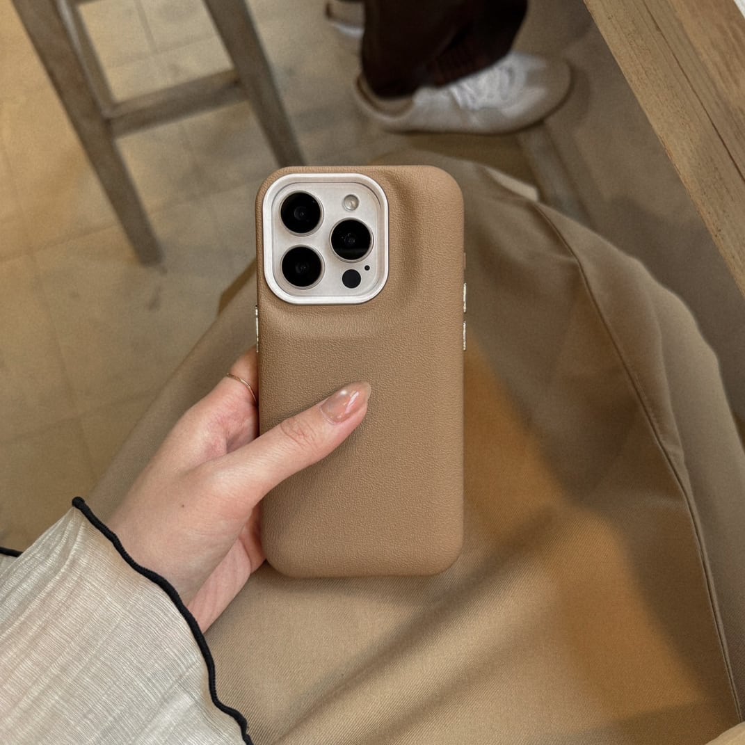 phone case ］cream macaron | brouun