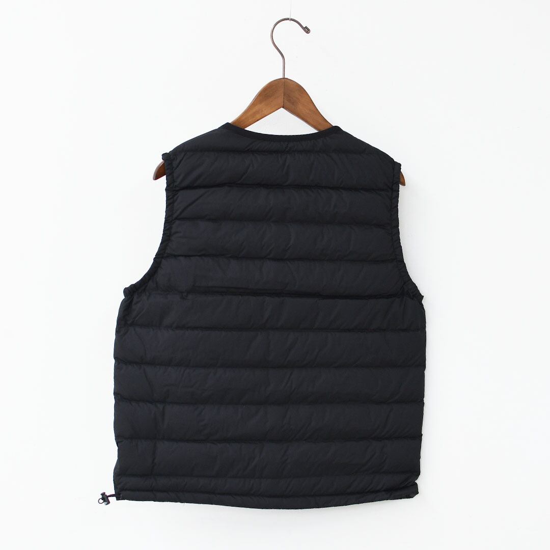 DANTON [ダントン] W CREWNECK INNER DOWN VEST [DT-A0002RRT] クルー