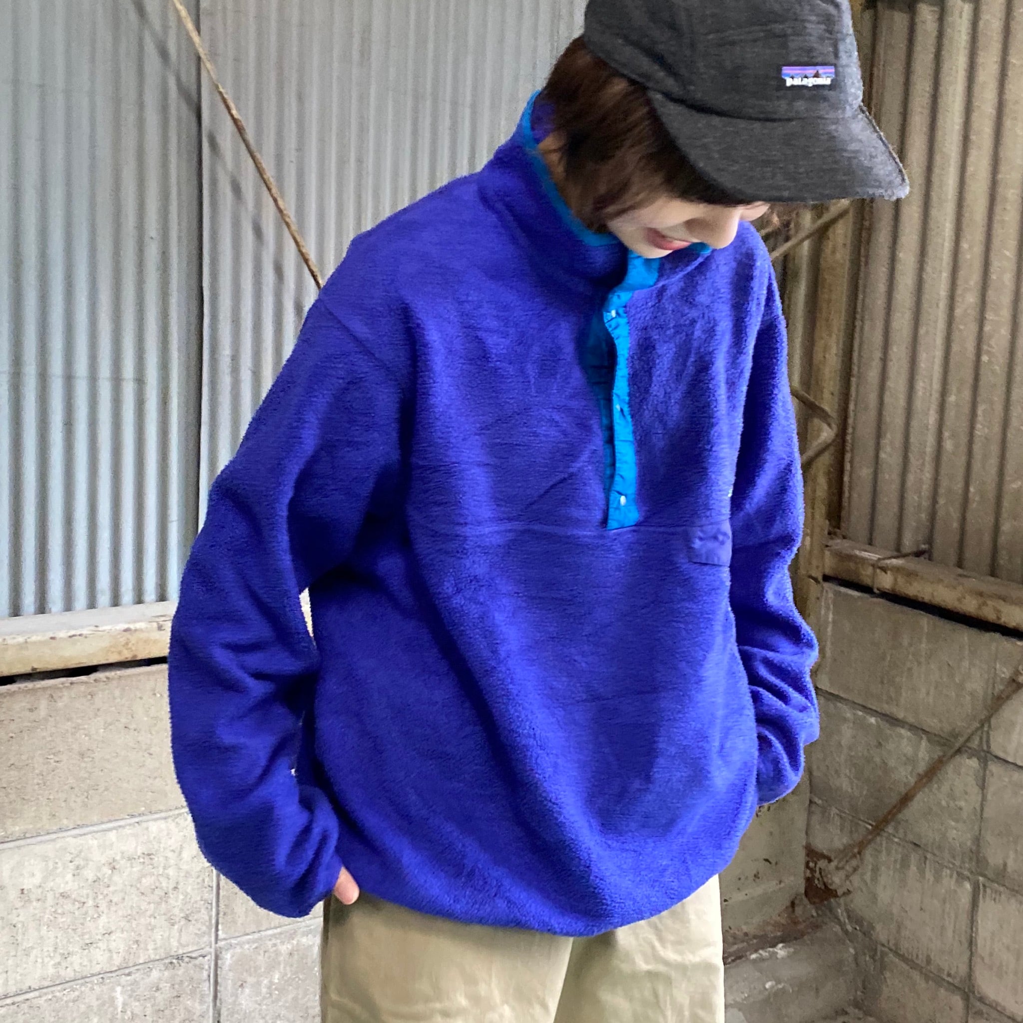 92年製 90年代 90s Rマークタグ Patagonia パタゴニア スナップT