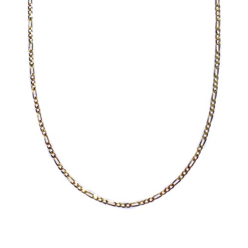 【14K-3-7】20 inch 14K real gold chain necklace