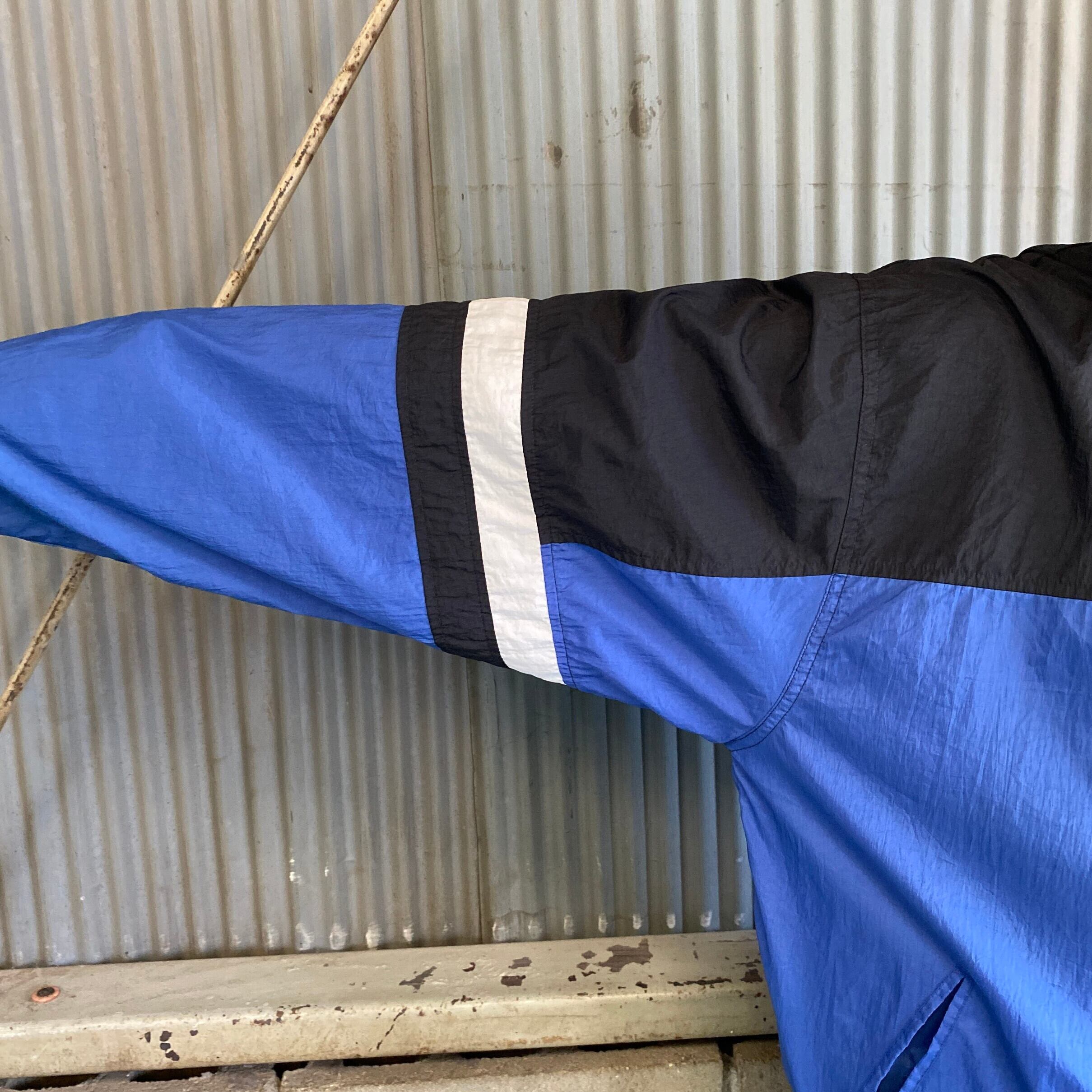 90年代〜00年代 Champion チャンピオン ロゴ刺繍 ナイロンジャケット