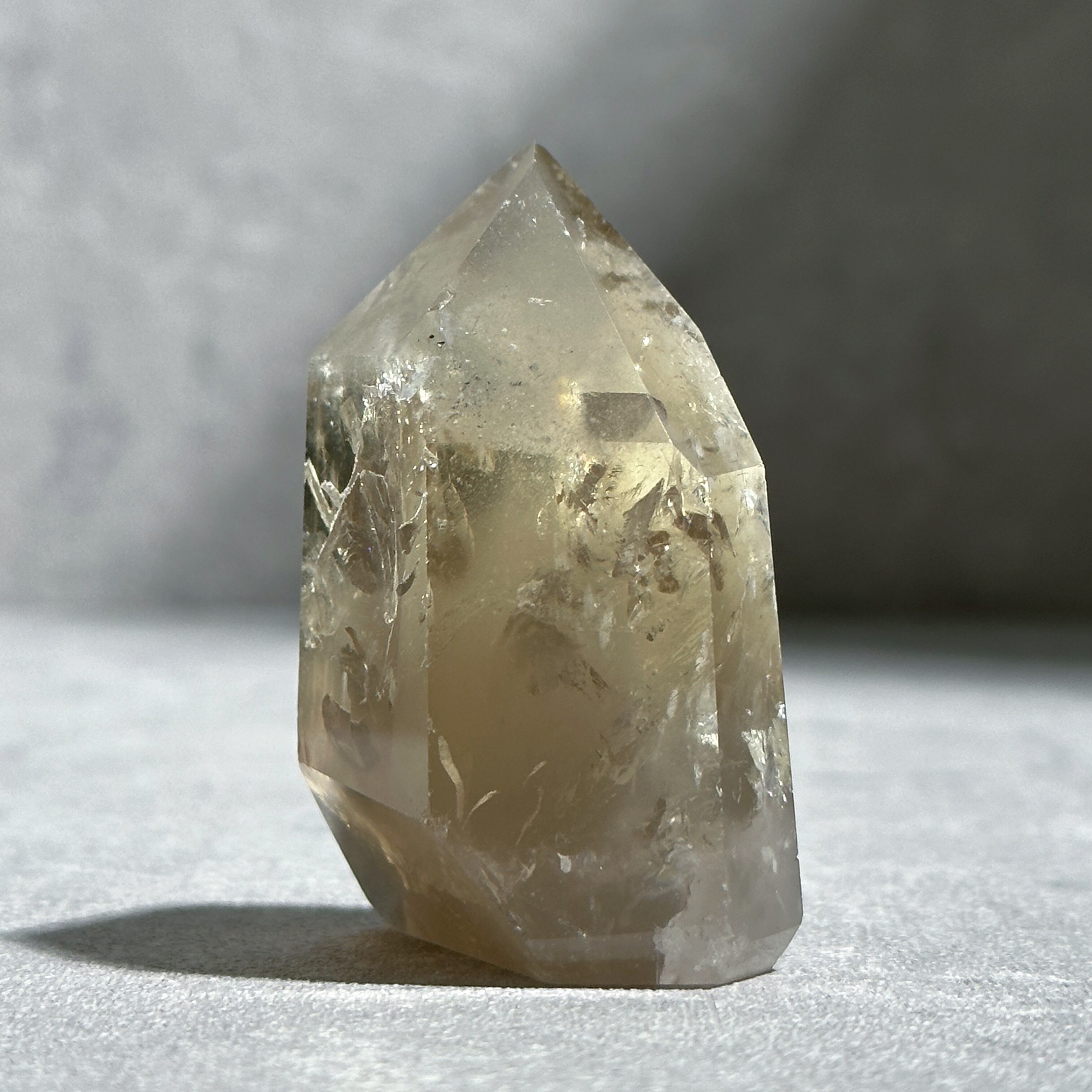 ファントム◎スモーキーシトリン タワー15◇ Smokey Citrine ◇天然石