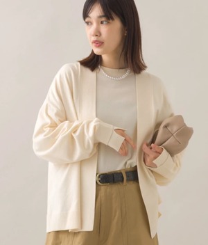 ナンバーミーTOKYO"BOLERO KNIT CARDIGAN”IVORY