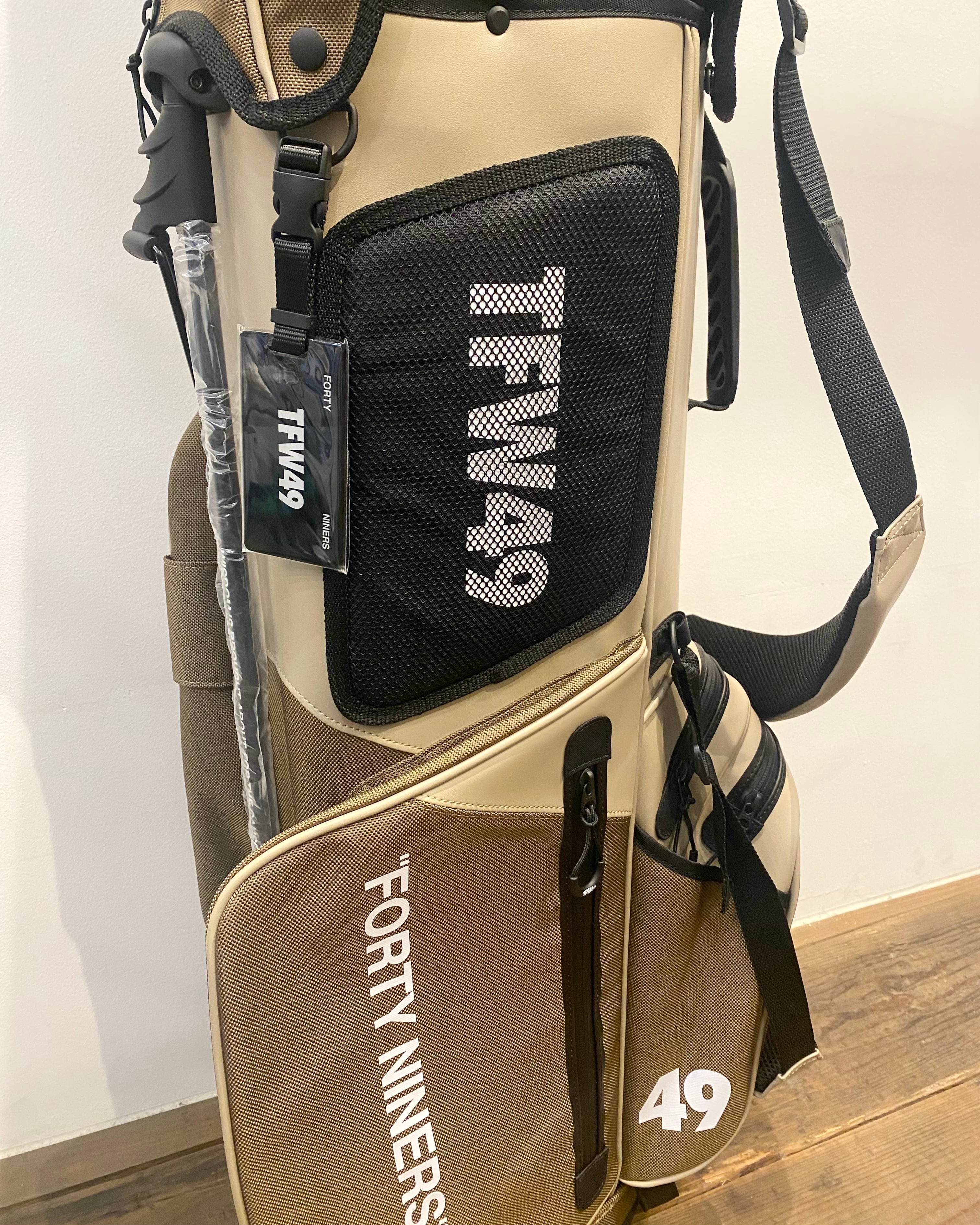 TFW49】NYLON CADDIE BAG | Sandy GOLF
