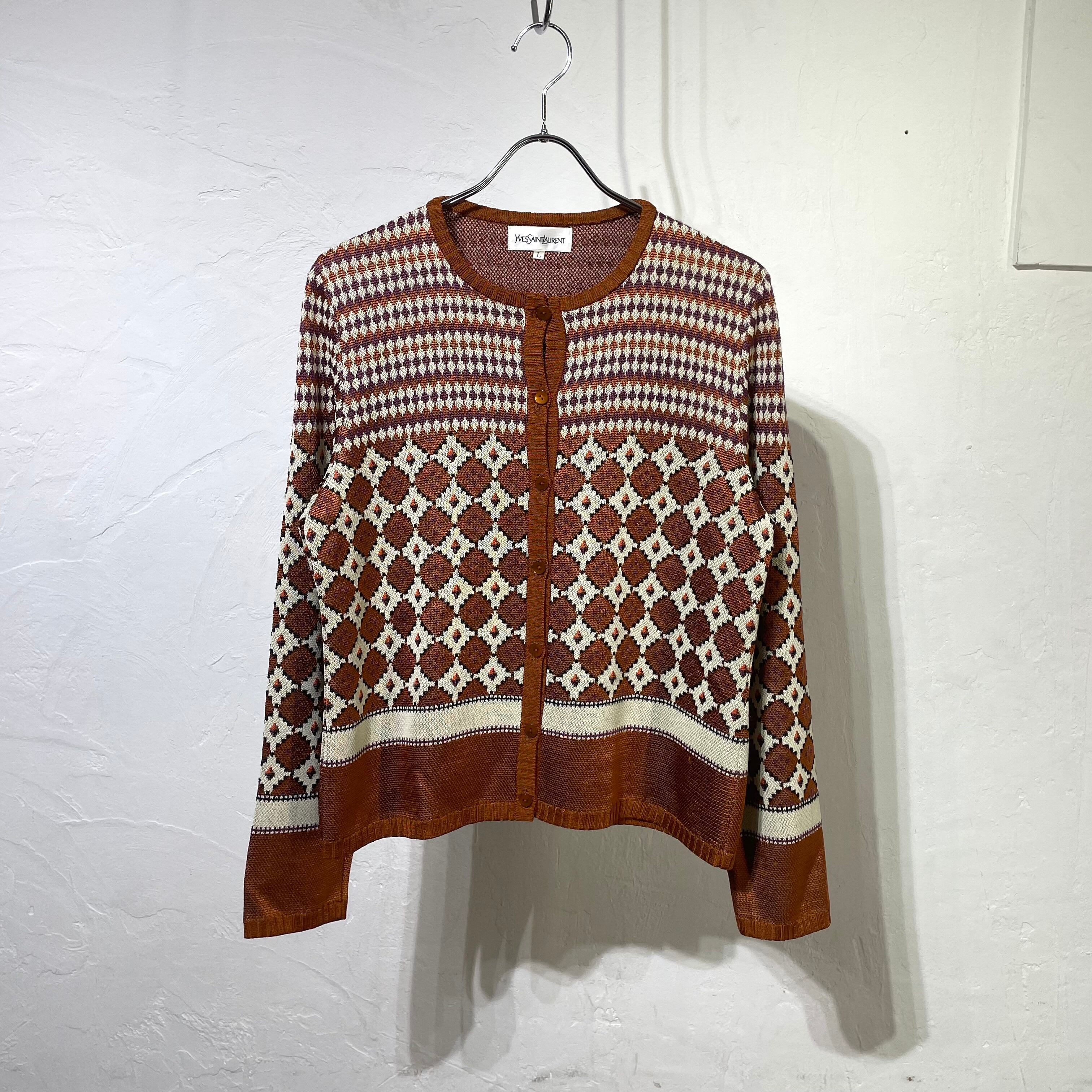 YVES SAINT LAURENT Design Cardigan