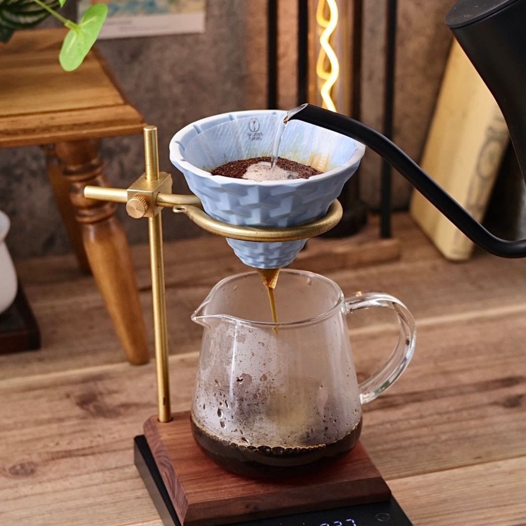 TASTERS COFFEE CT62 Coffee Dripper Blue | COFFEE LAB KOMAMEYA