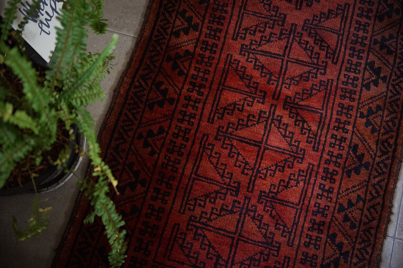 210 -Vintage Baluch rug