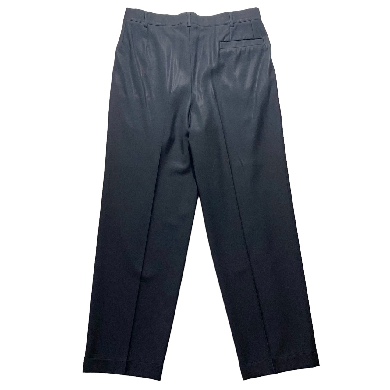 vintage GIANNI VERSACE black gabardine double breasted suits set-up