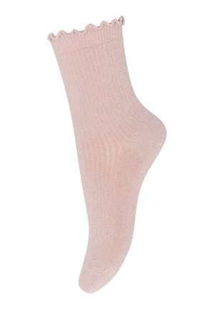 【mpDenmark Doris glitter socks Rose Dust】