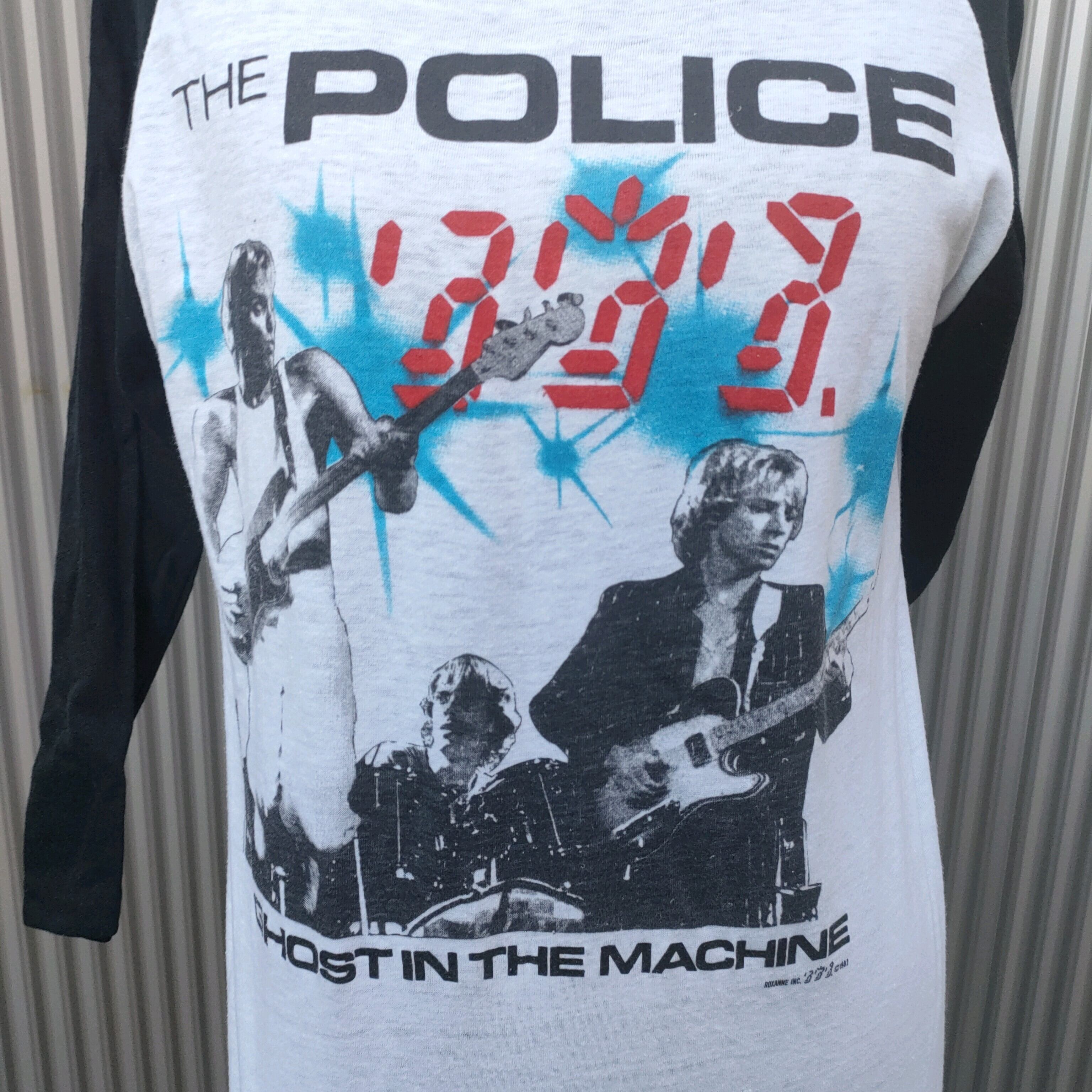 ○【80s】ポリスthe POLICE/ビンテージ/ヴィンテージ/古着/1982 Ghost