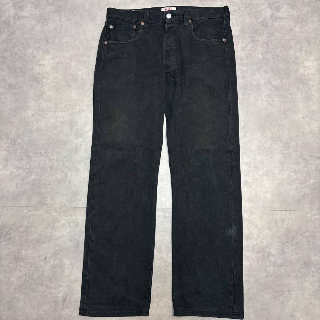 リーバイス501 Levis W34 デニム 黒 Y2K 00s 21073